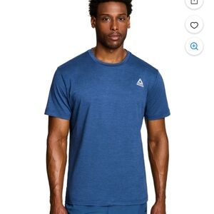 Reebok Men's Blue Short Sleeve Tee, XXL